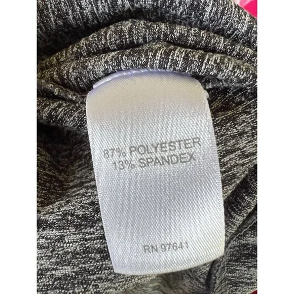 J Jill FIT Hoodie Womens XL Tall Blk/White Space Dye Out & About Full Zip Front - Picture 7 of 7